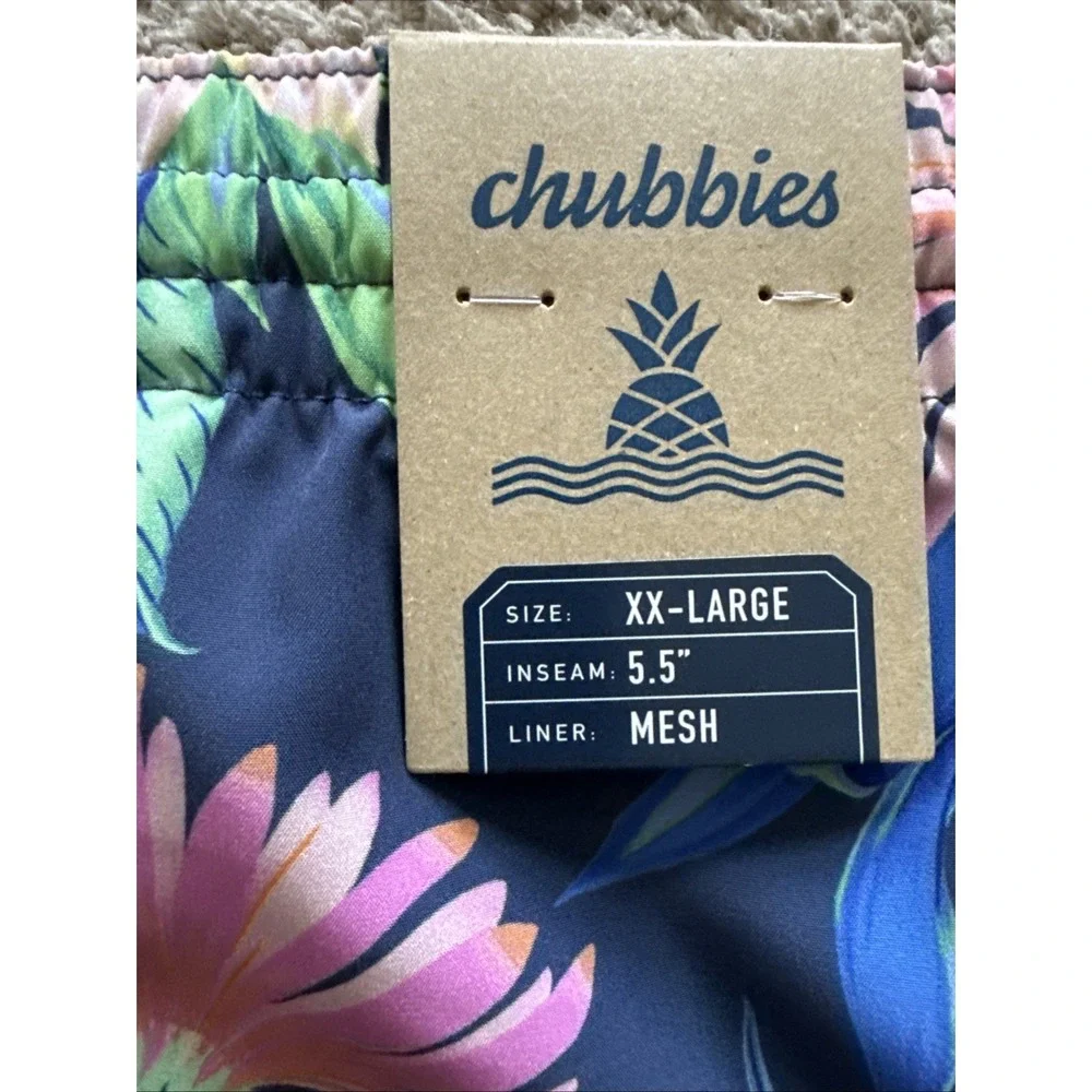 Chubbies Men's 'The Big Bloomers' 5.5